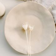 Ceramic Dinner Plate in Natural (Demo)